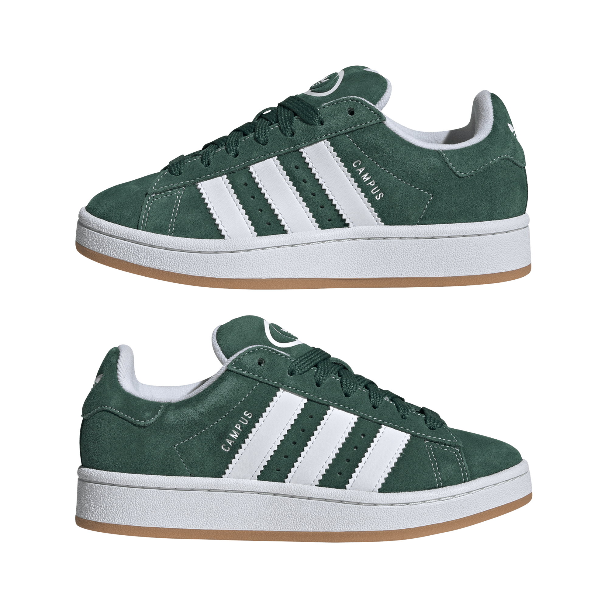 Big Kids' Adidas Originals Campus 00s "Dark Green White"
