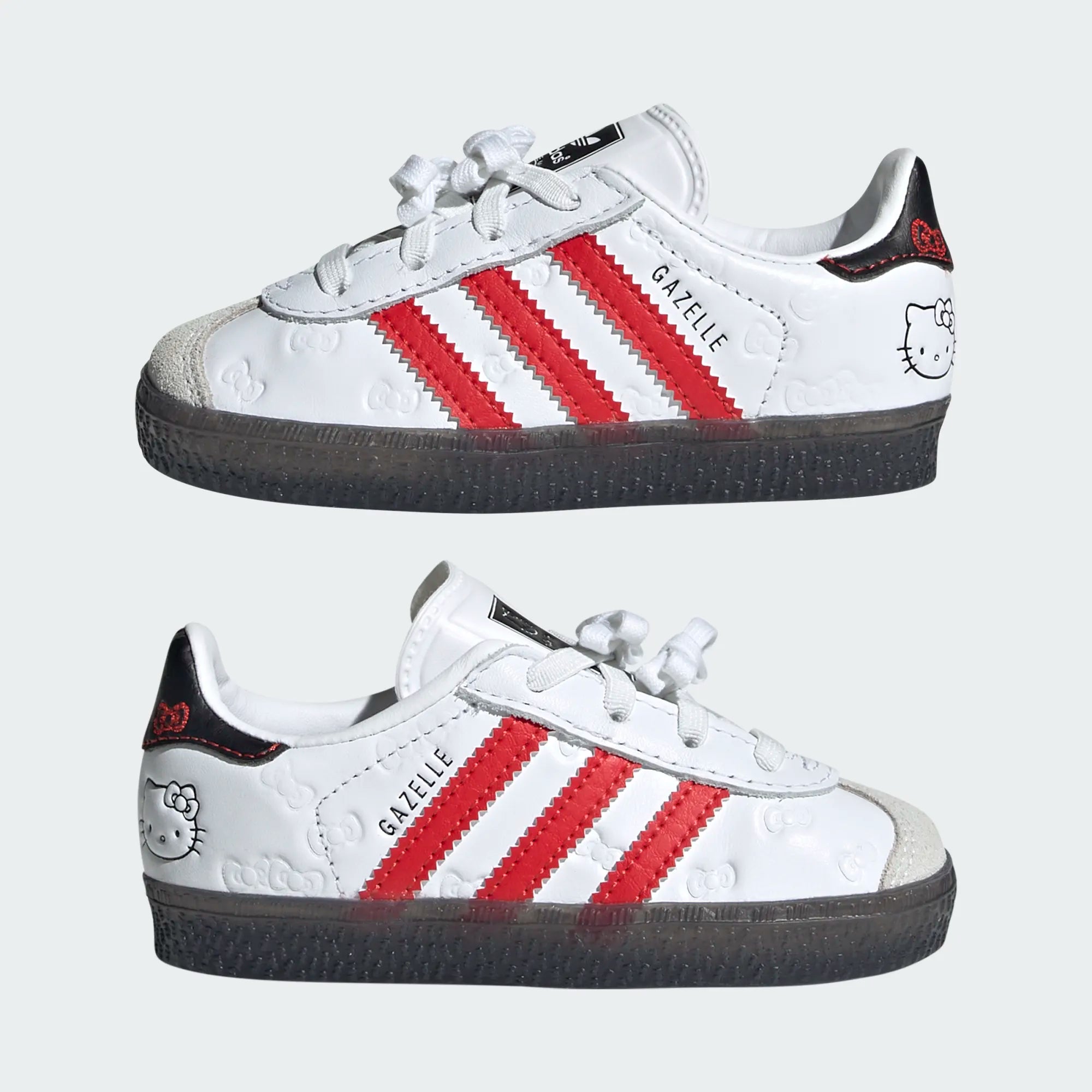 Baby/Toddler Adidas X Hello Kitty Gazelle Comfort Closure Elastic Laces "50th Anniversary"