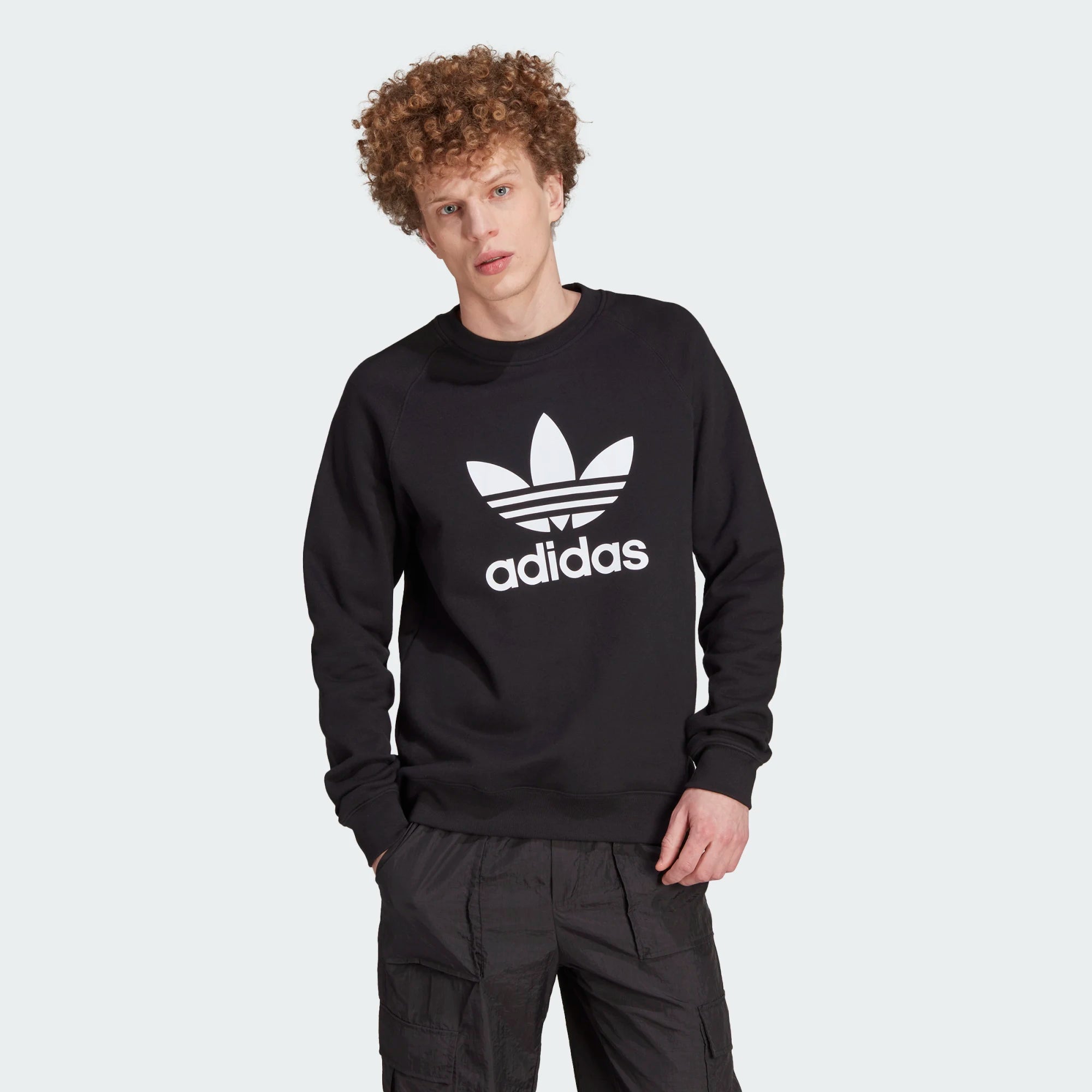 Men's Adidas Adicolor Classics Trefoil Crewneck Sweatshirt