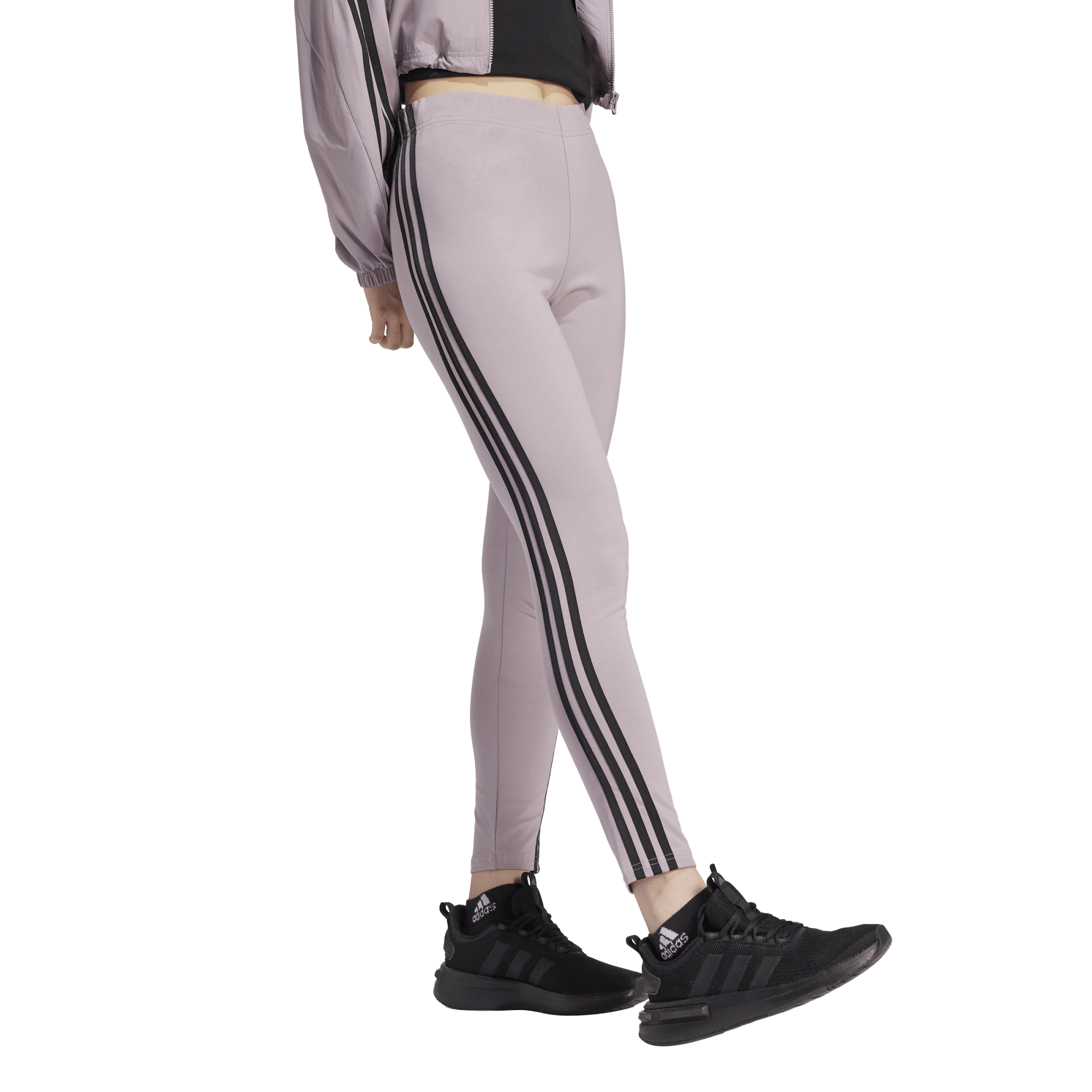 Women's Adidas Future Iconic 3-Stripes Leggings (Preloved Fig)