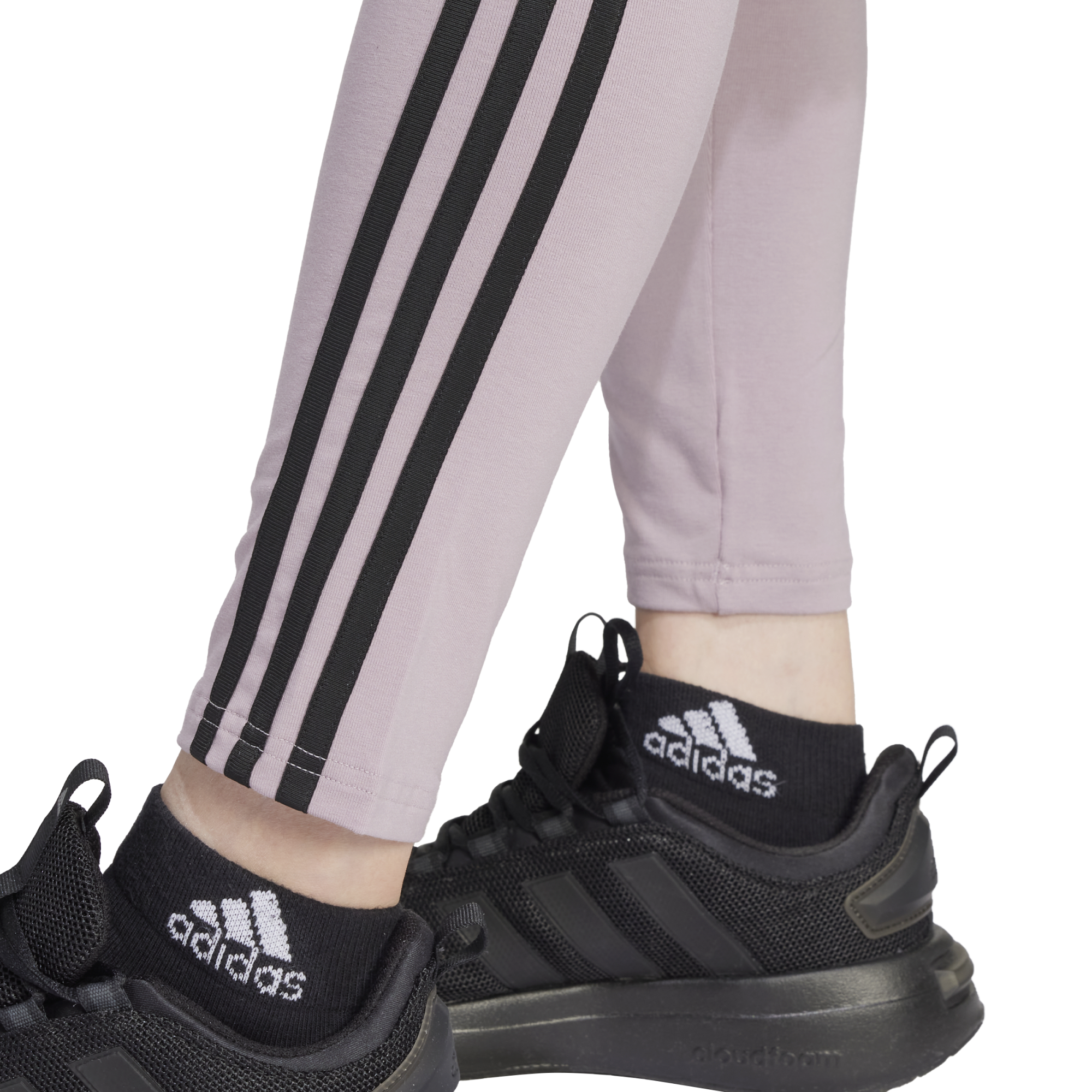 Women's Adidas Future Iconic 3-Stripes Leggings (Preloved Fig)