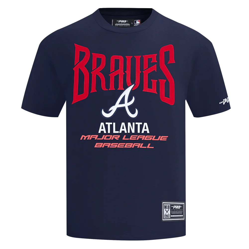 Men's Pro Standard MLB Atlanta Braves City Tour 2.0 Drop Shoulder