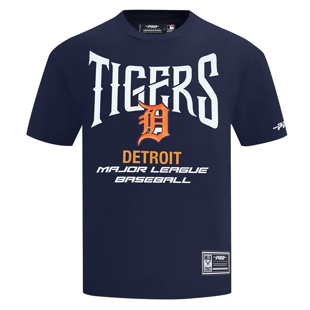 Men's Pro Standard MLB Detroit Tigers City Tour 2.0 Drop Shoulder