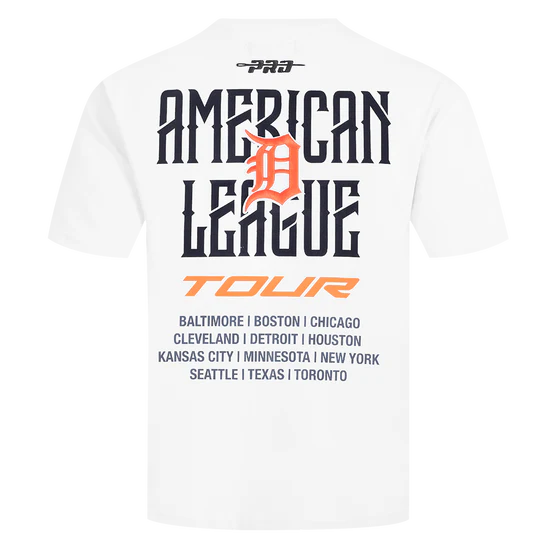 Men's Pro Standard MLB Detroit Tigers City Tour 2.0 Drop Shoulder Tee
