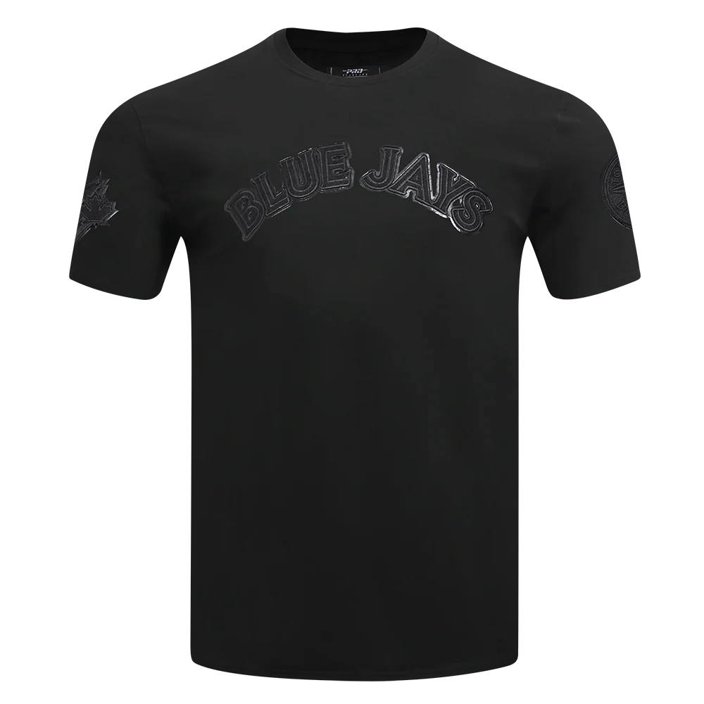 Men's Pro Standard MLB Toronto Blue Jays Triple Black Single Jersey T-Shirt