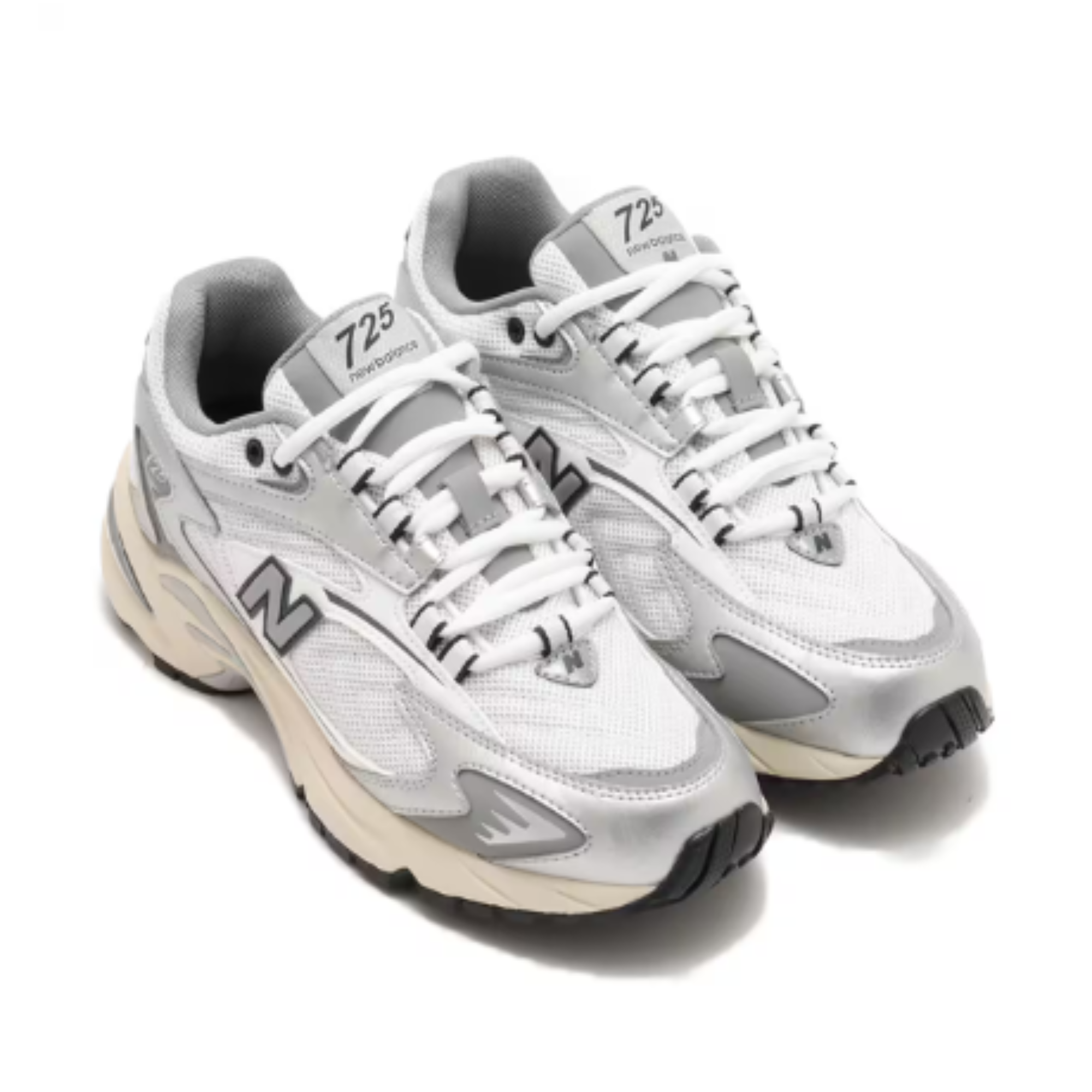 Men's 725 New Balance "Metallic Silver Slate Grey"