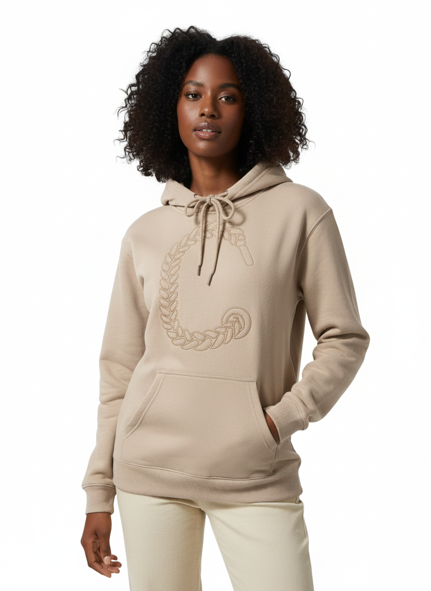Women's The Closet Inc. Oversized Hoodie (Sand)