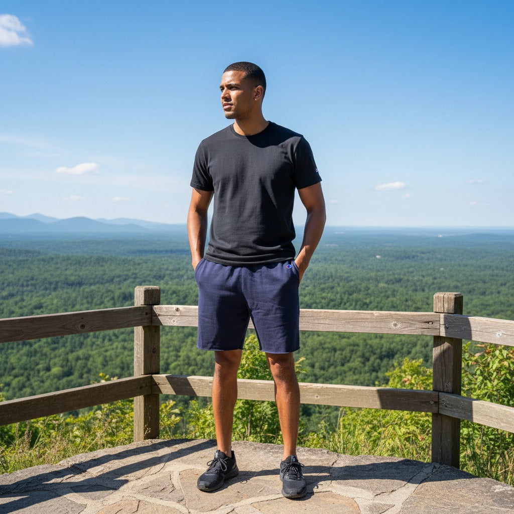 Men's Champion Reverse Weave Cut Off Shorts