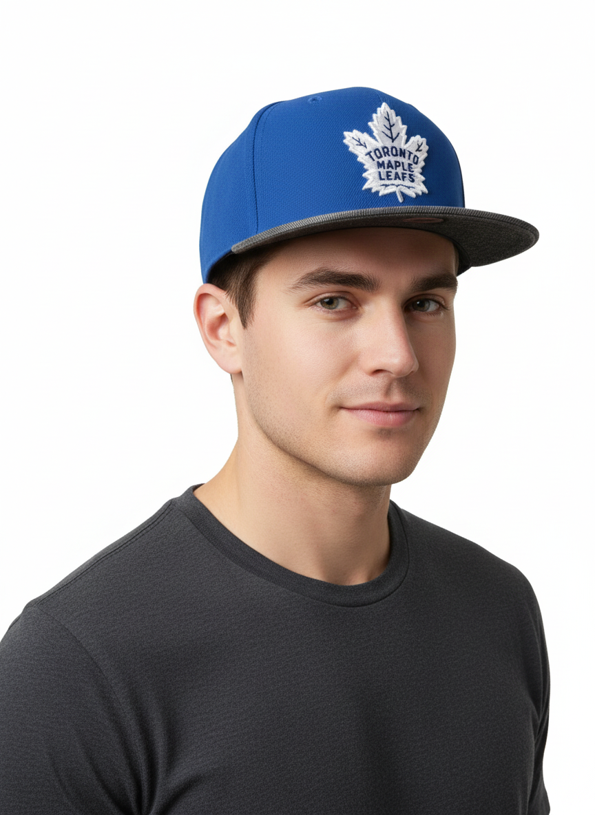 Mitchell And Ness NHL Toronto Maple Leafs Denim Beak Snapback