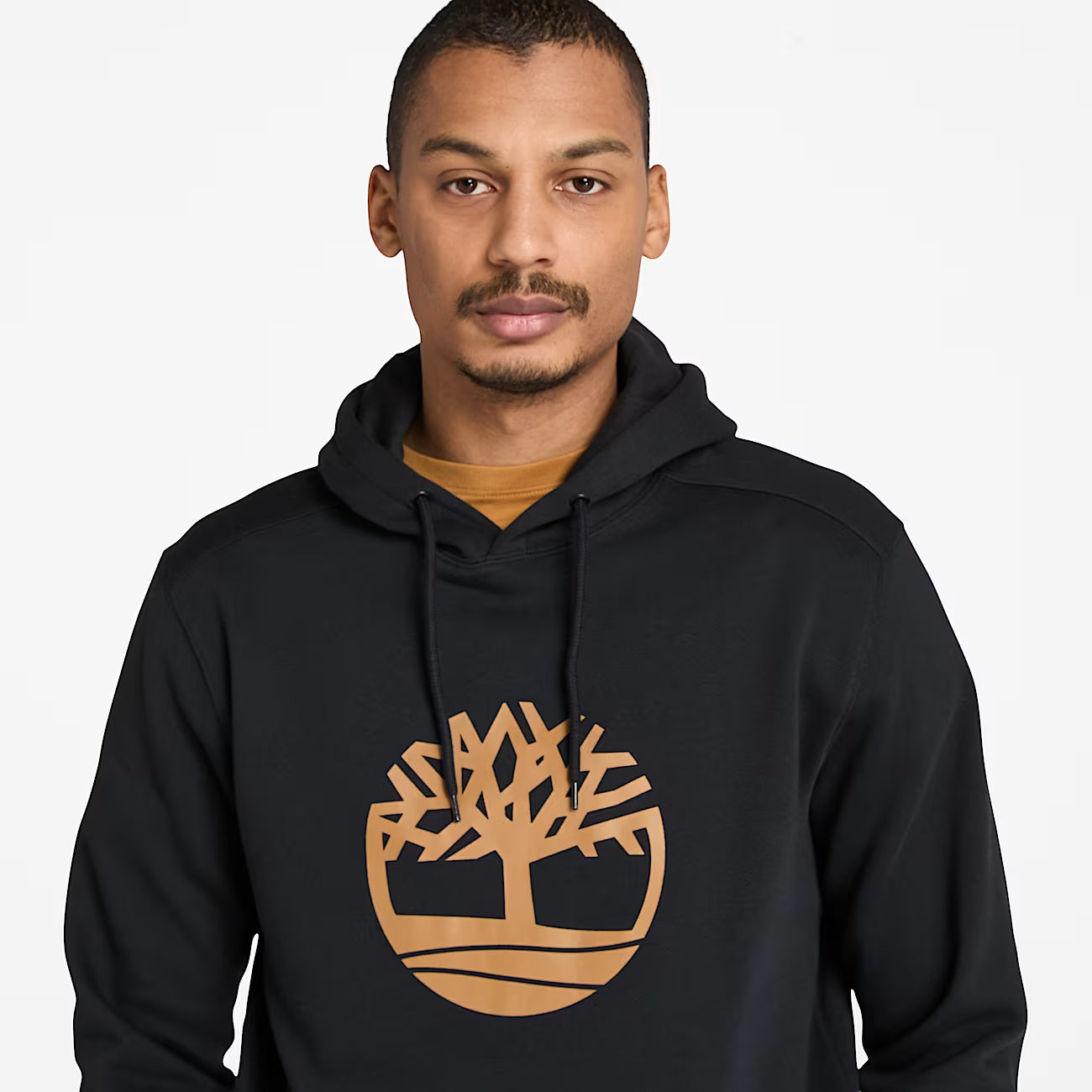 Men's Timberland Kennebec River Tree Logo Hoodie "Black Wheat"