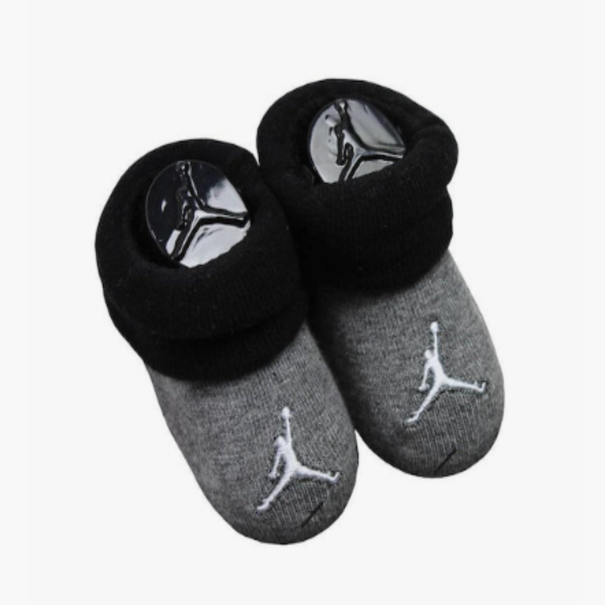 Baby/Toddler Jordan 23 Romper & Bootie Set 0-6M (2Piece Set) "Carbon Grey Black"