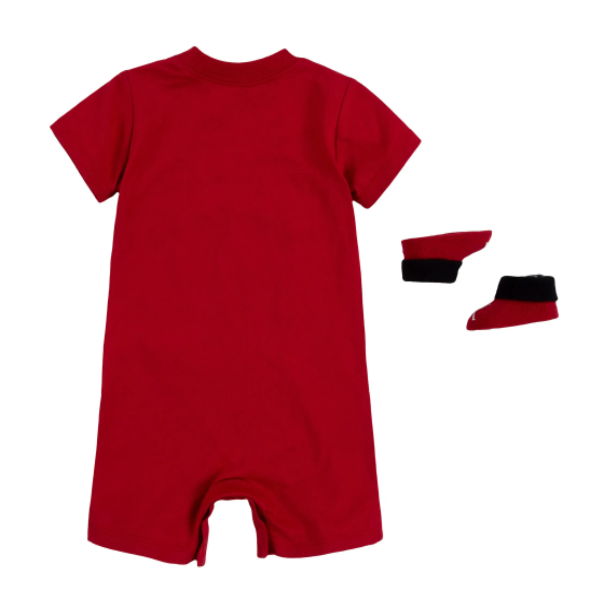 Baby/Toddler Jordan 23 Romper & Bootie Set O-6M "2Piece Set" (Red)