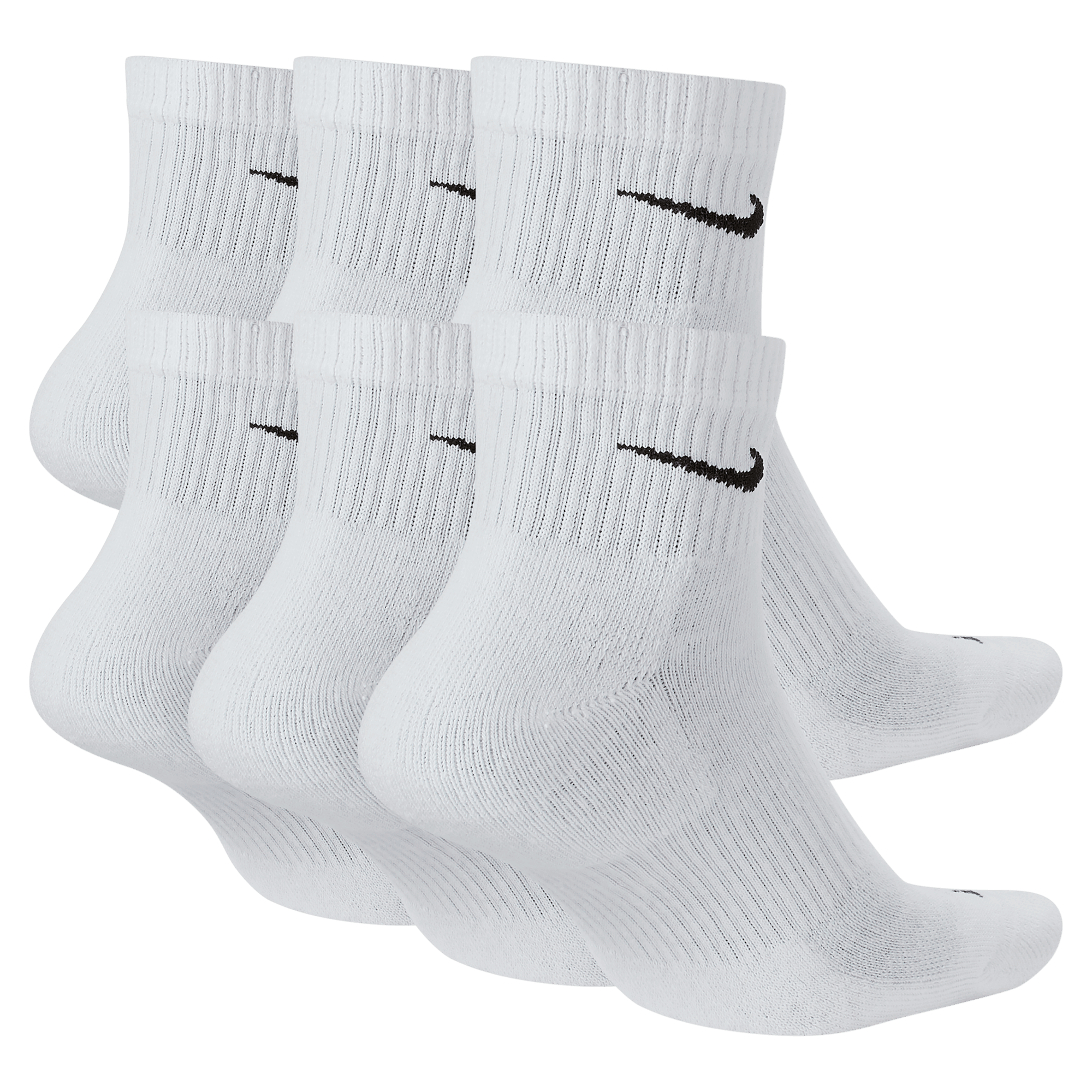 Nike Everyday Plus Cushioned Training Ankle Socks (6 Pairs) "Unisex"
