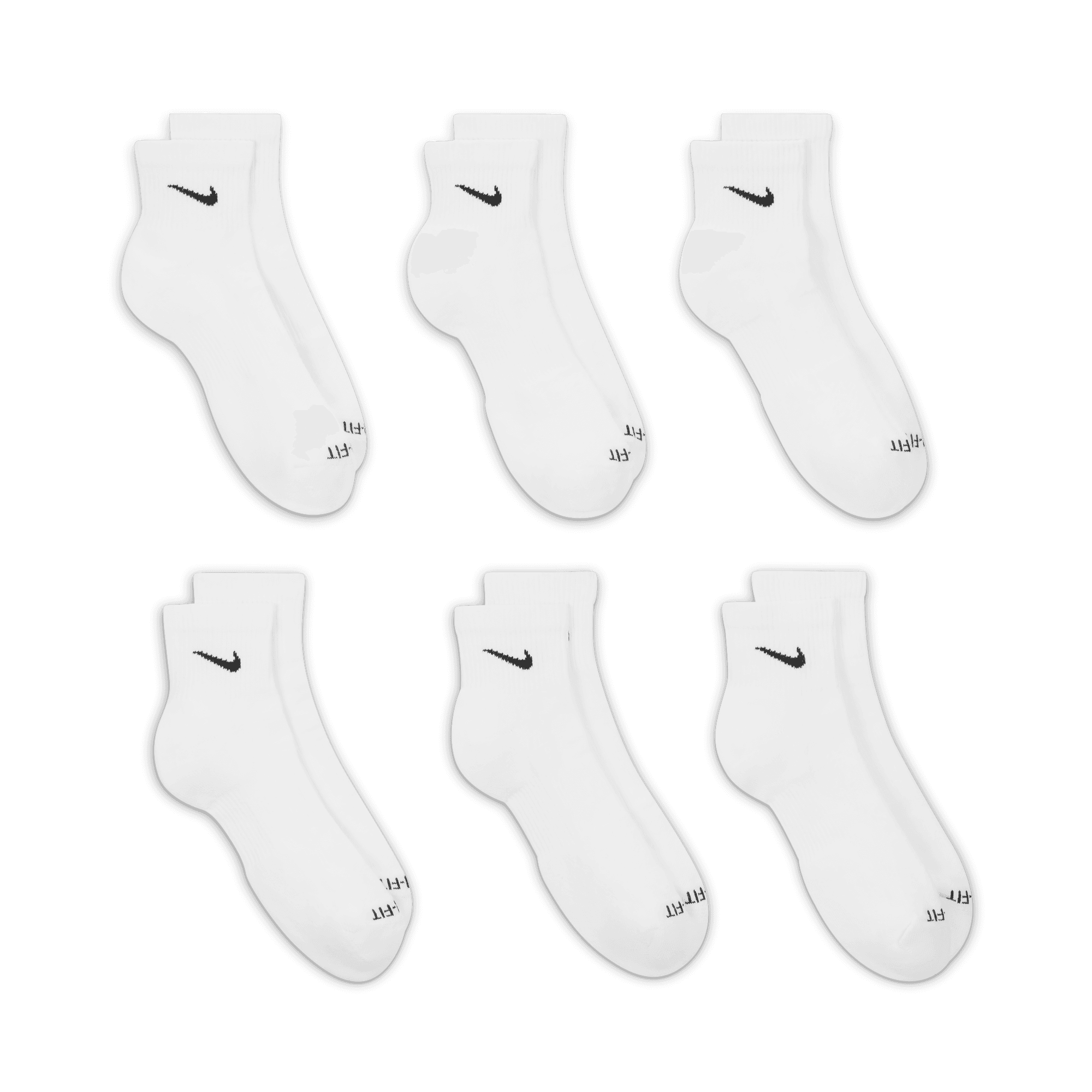 Nike Everyday Plus Cushioned Training Ankle Socks (6 Pairs) "Unisex"
