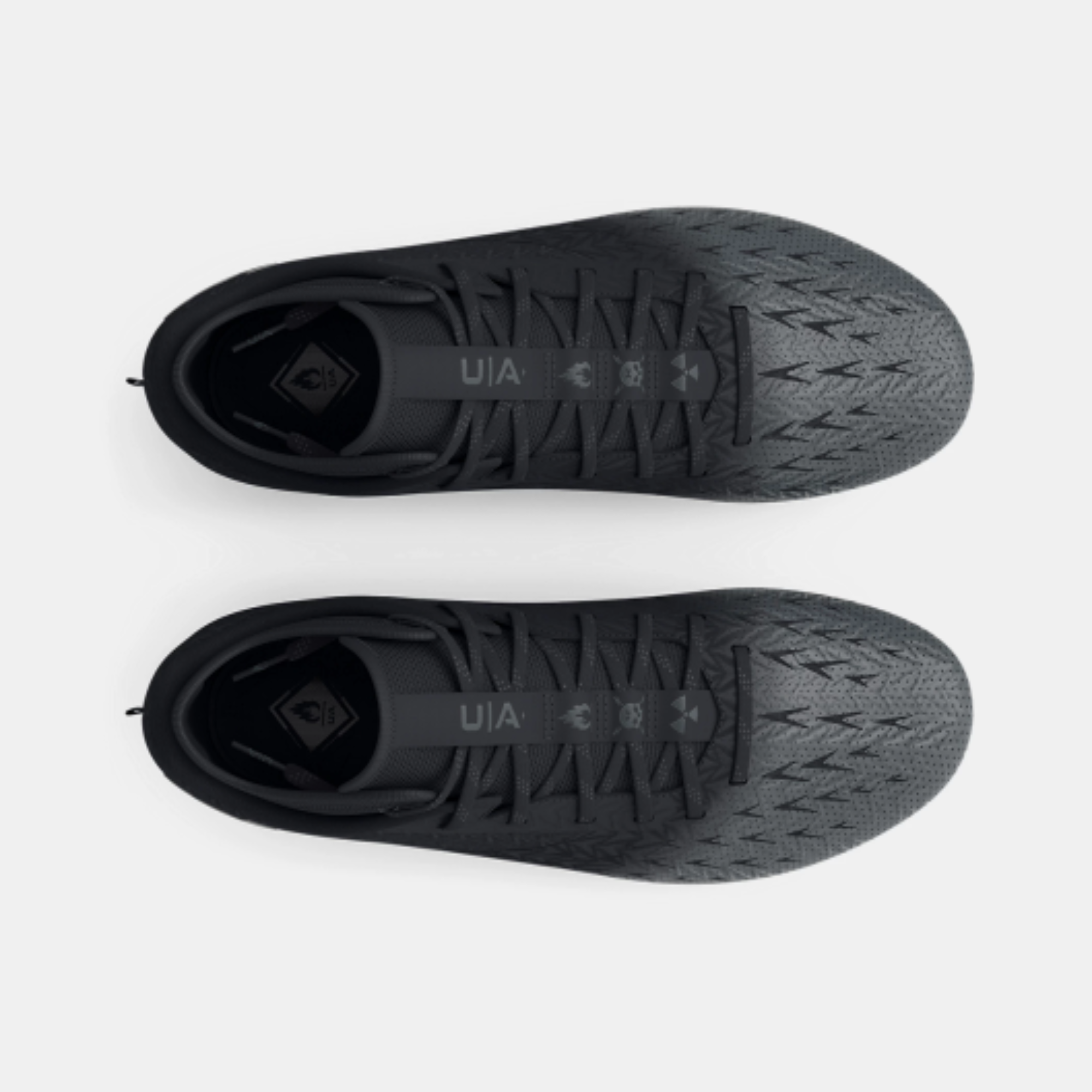 Men's UA Spotlight Clone 4 MC Football Cleats "Metallic Gun Metal"