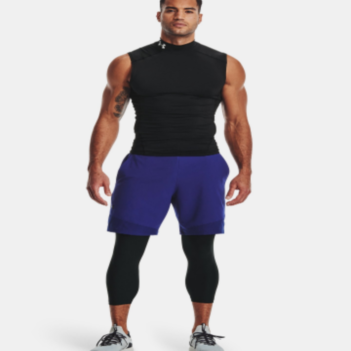 Sports Leggings for Men Under Armour Hg 8In Fitness main image 1