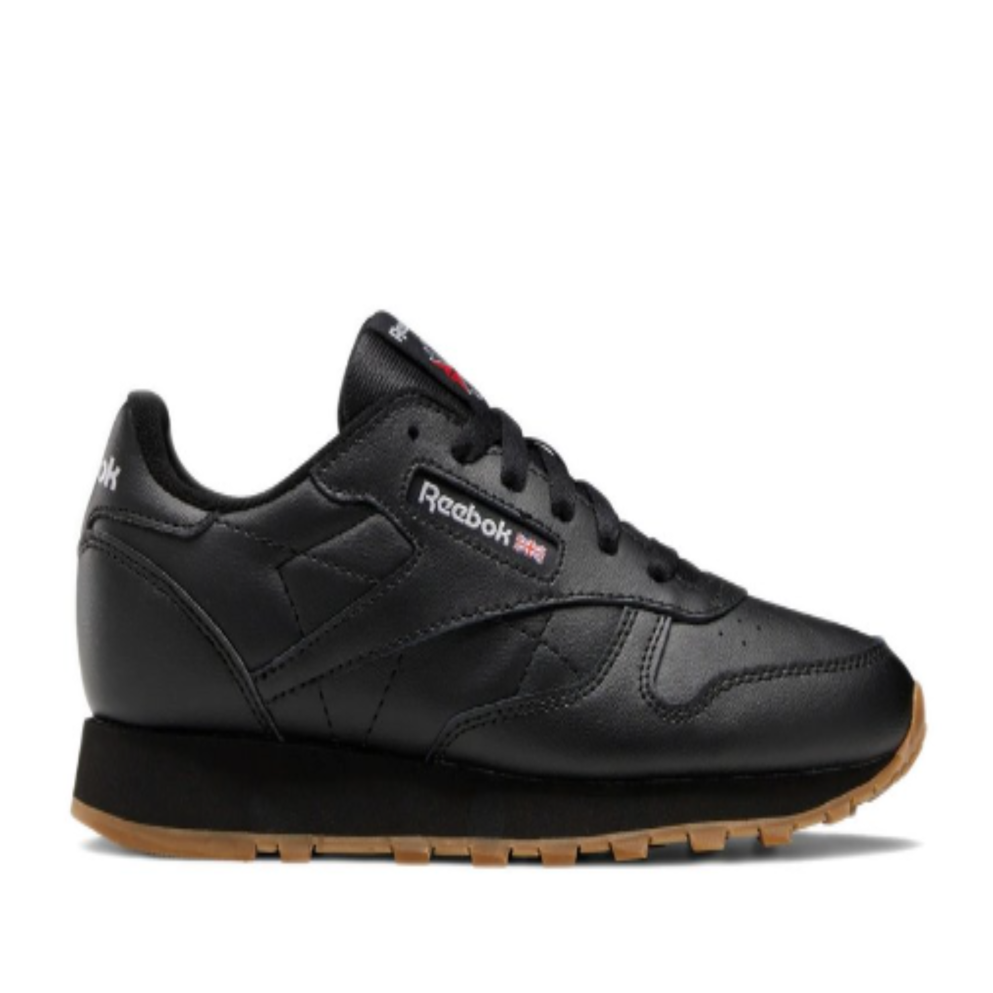 Big Kids' Reebok Classic Leather Junior "Black Gum" (Unisex)