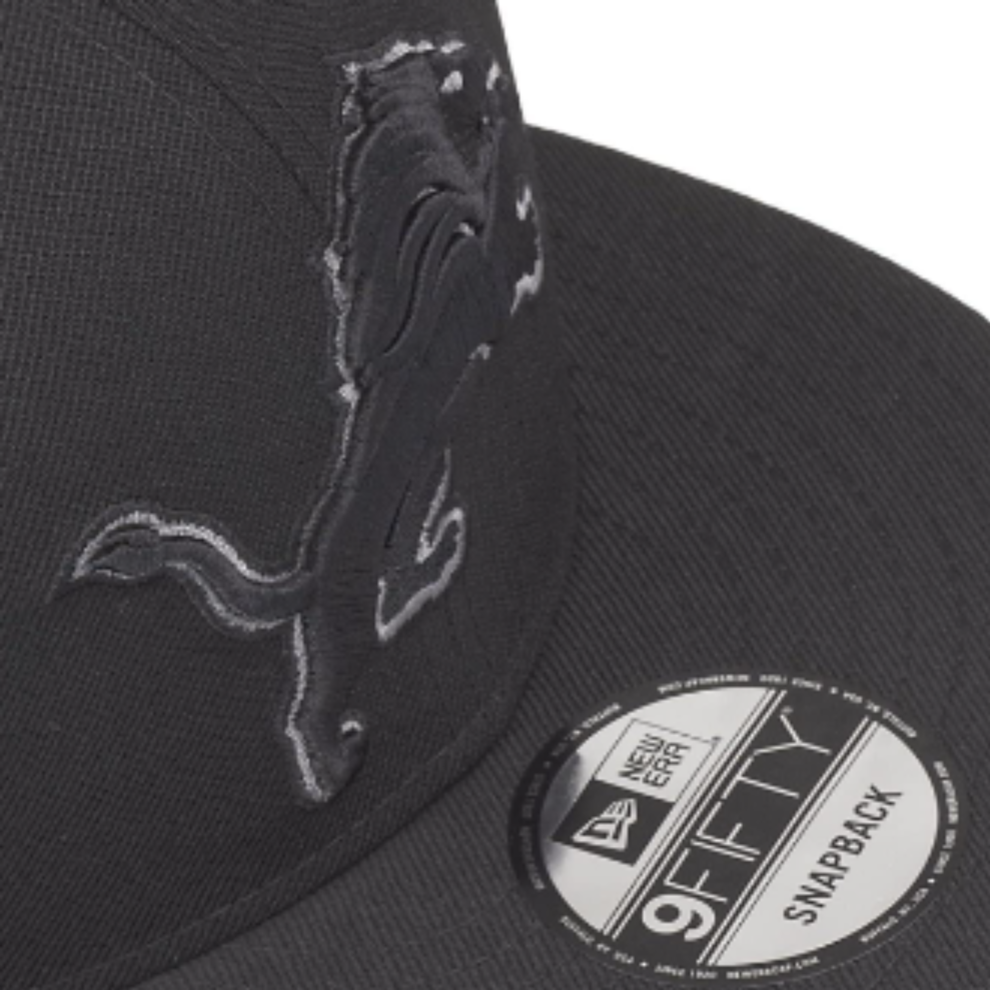 Detroit Lions New Era 9FIFTY Snapback (Black & White)
