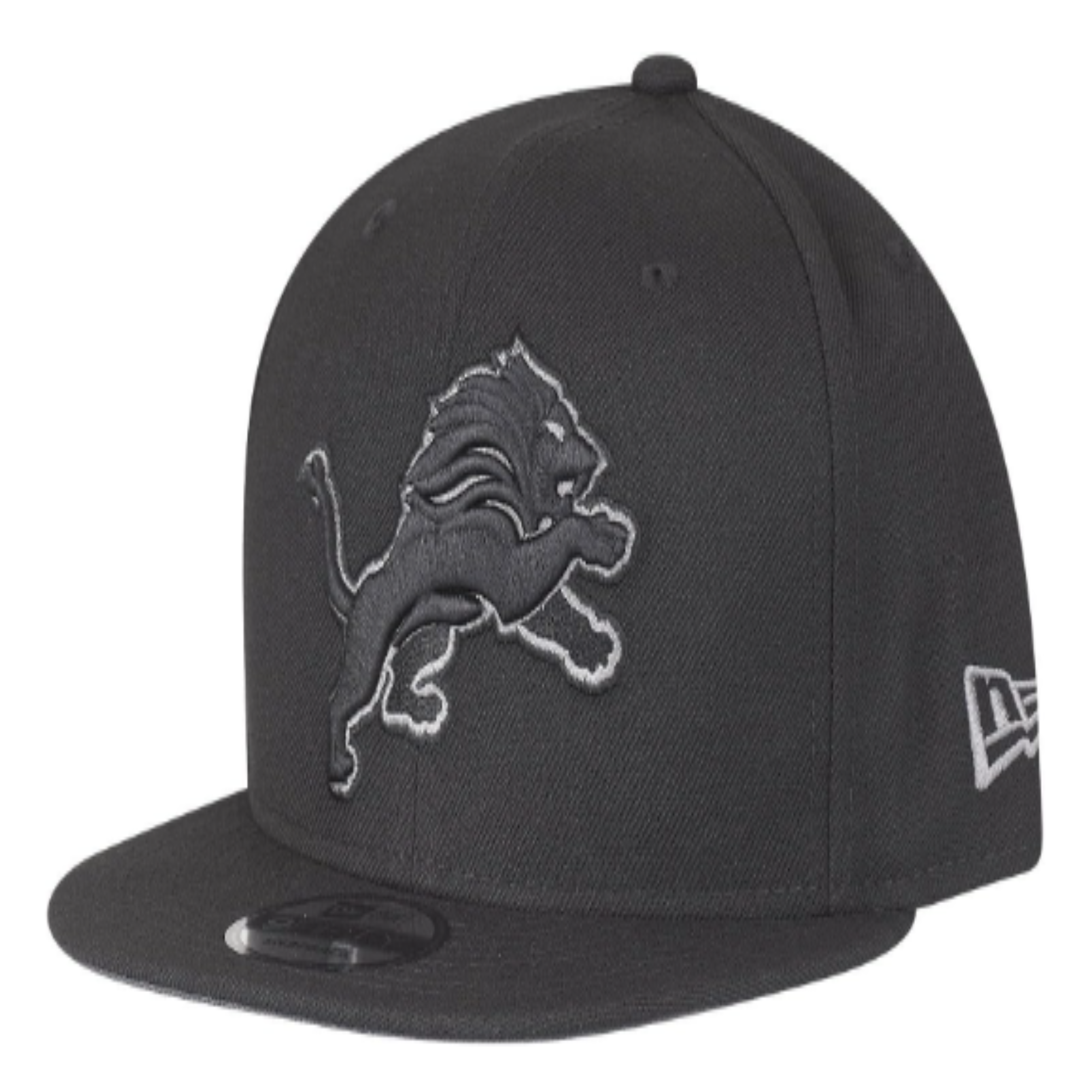 Detroit Lions New Era 9FIFTY Snapback (Black & White)