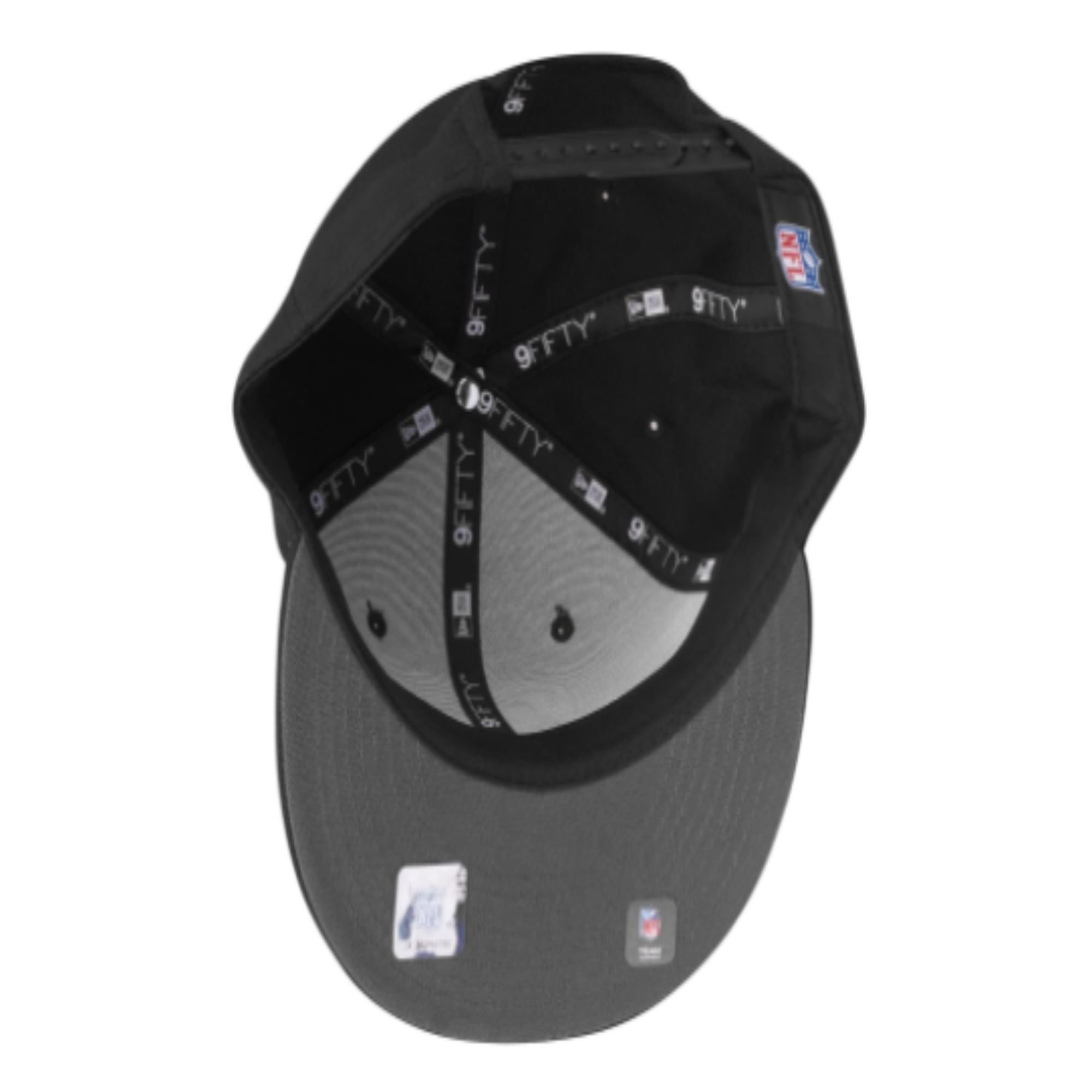 Detroit Lions New Era 9FIFTY Snapback (Black & White)