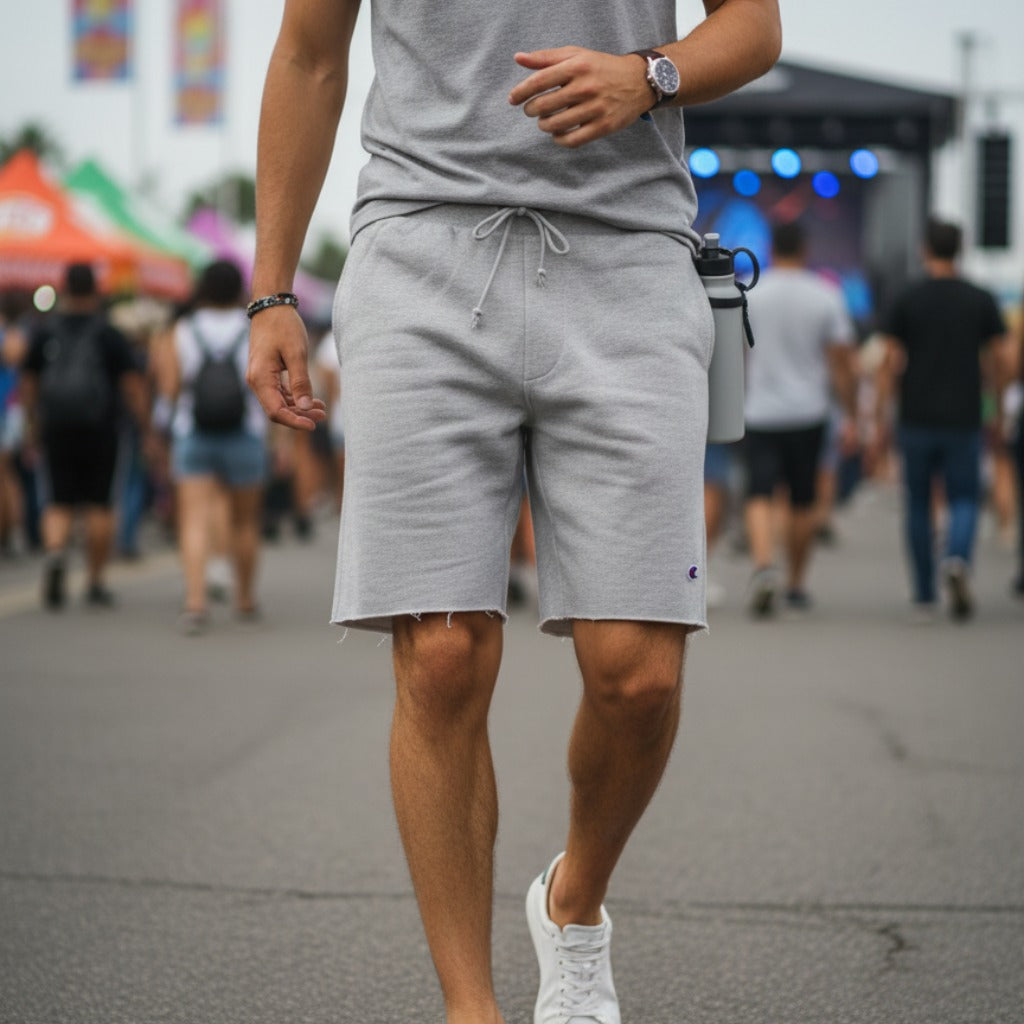 Men's Champion Reverse Weave Cut Off Shorts