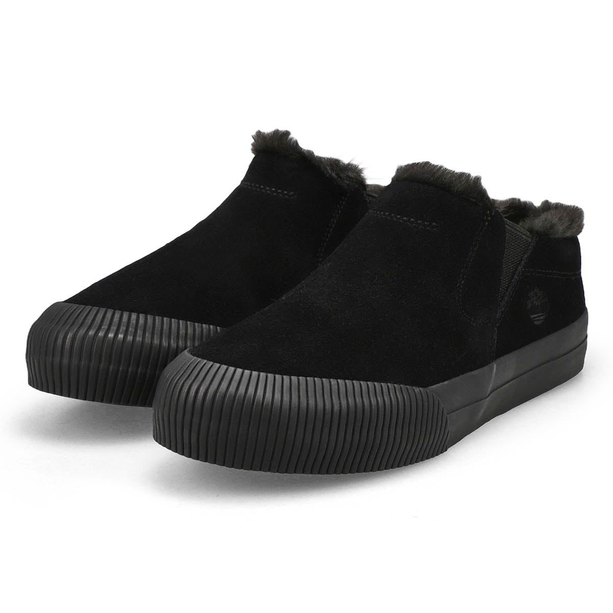 Women's Timberland Premium Skyla Bay 2.0 Low Warm-Lined Mule "Black Suede"