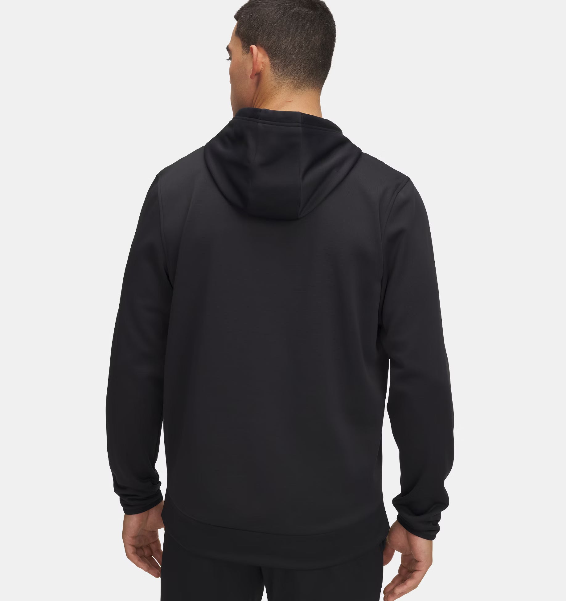 Men's Under Amour Freedom Fleece Emboss Hoodie "Black Anthracite"