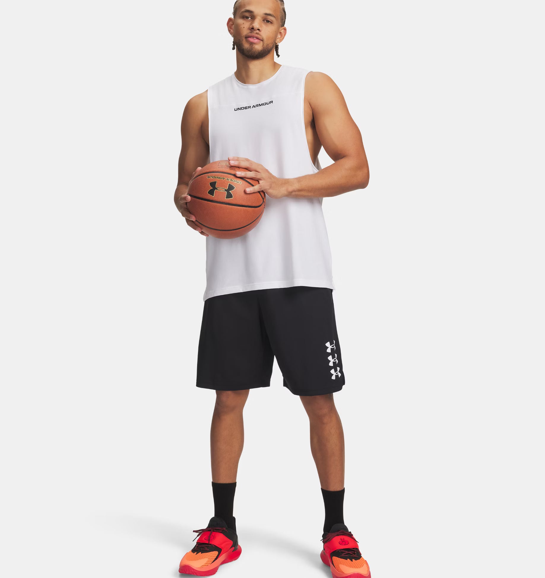 Men's Under Armour Next Generation Training Shorts (Black/White)