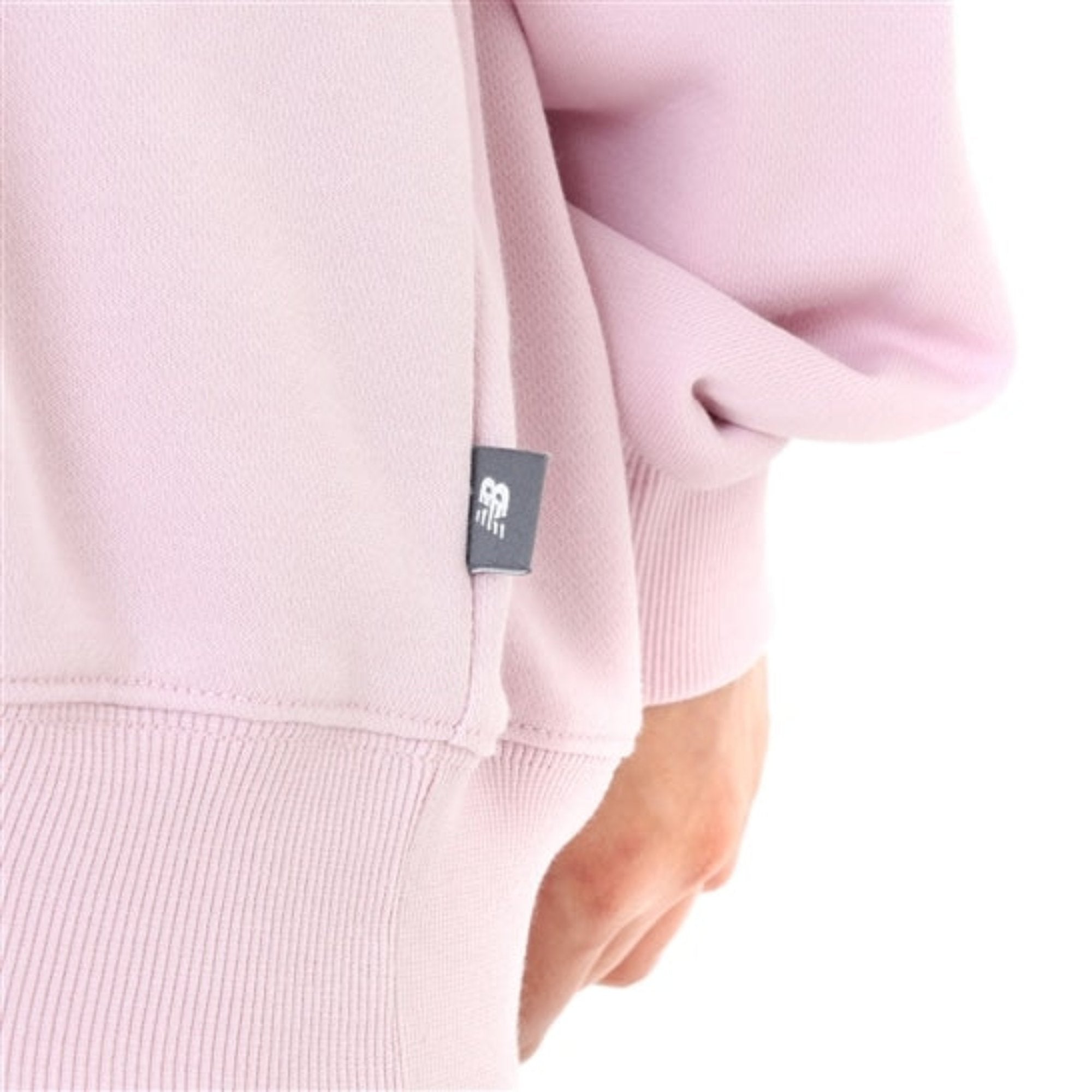 Women's New Balance Sport French Terry Oversized Graphic Fleece Hoodie