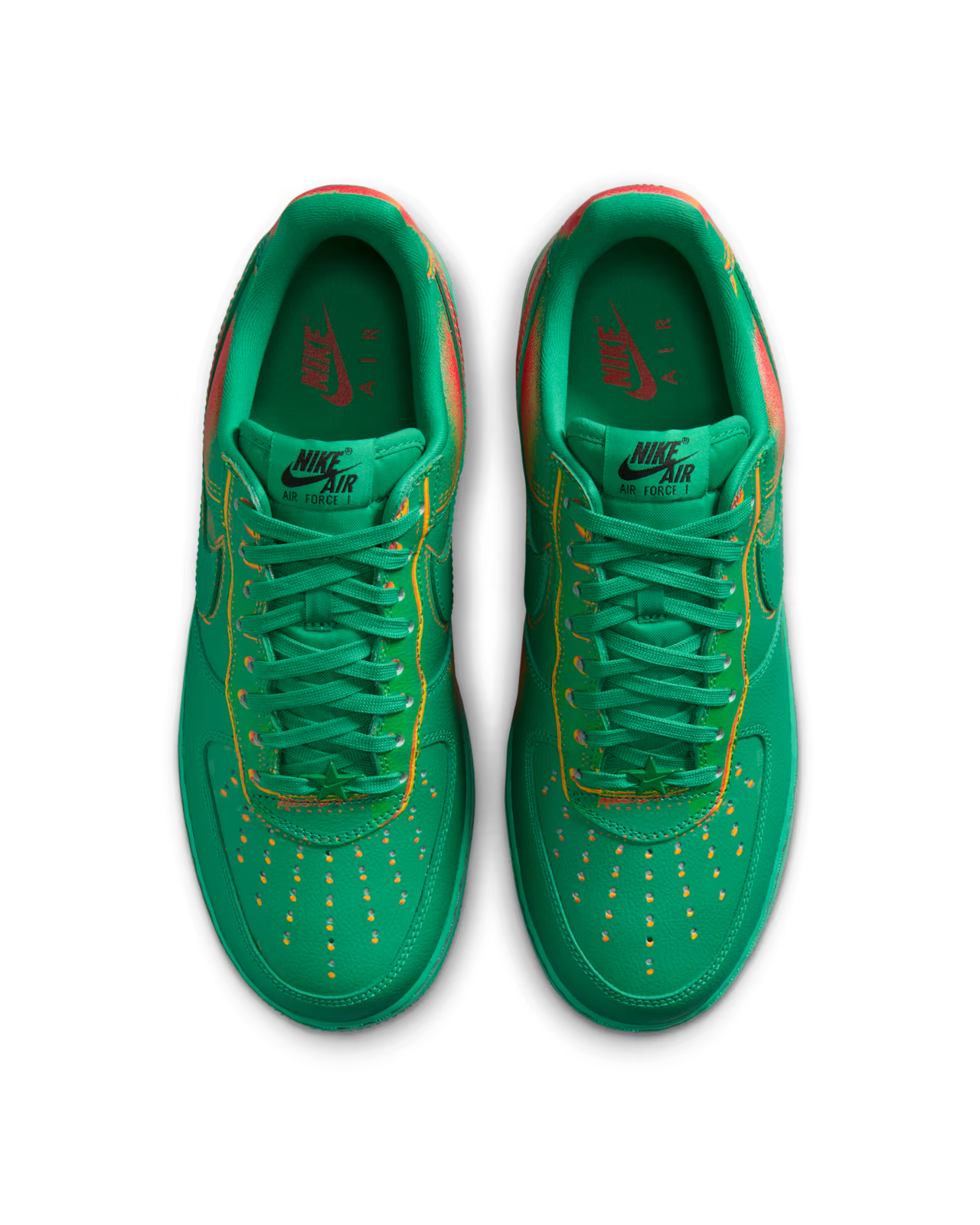 Men's Nike Air Force 1 Low “Stadium Green Laser Orange”