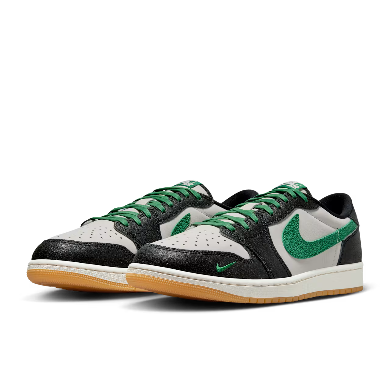 Men's Air Jordan 1 Retro Low OG "Phantom and Pine Green"