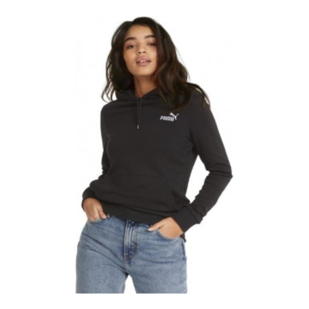 Women's Puma Essential + Embroidery Hoodie TR