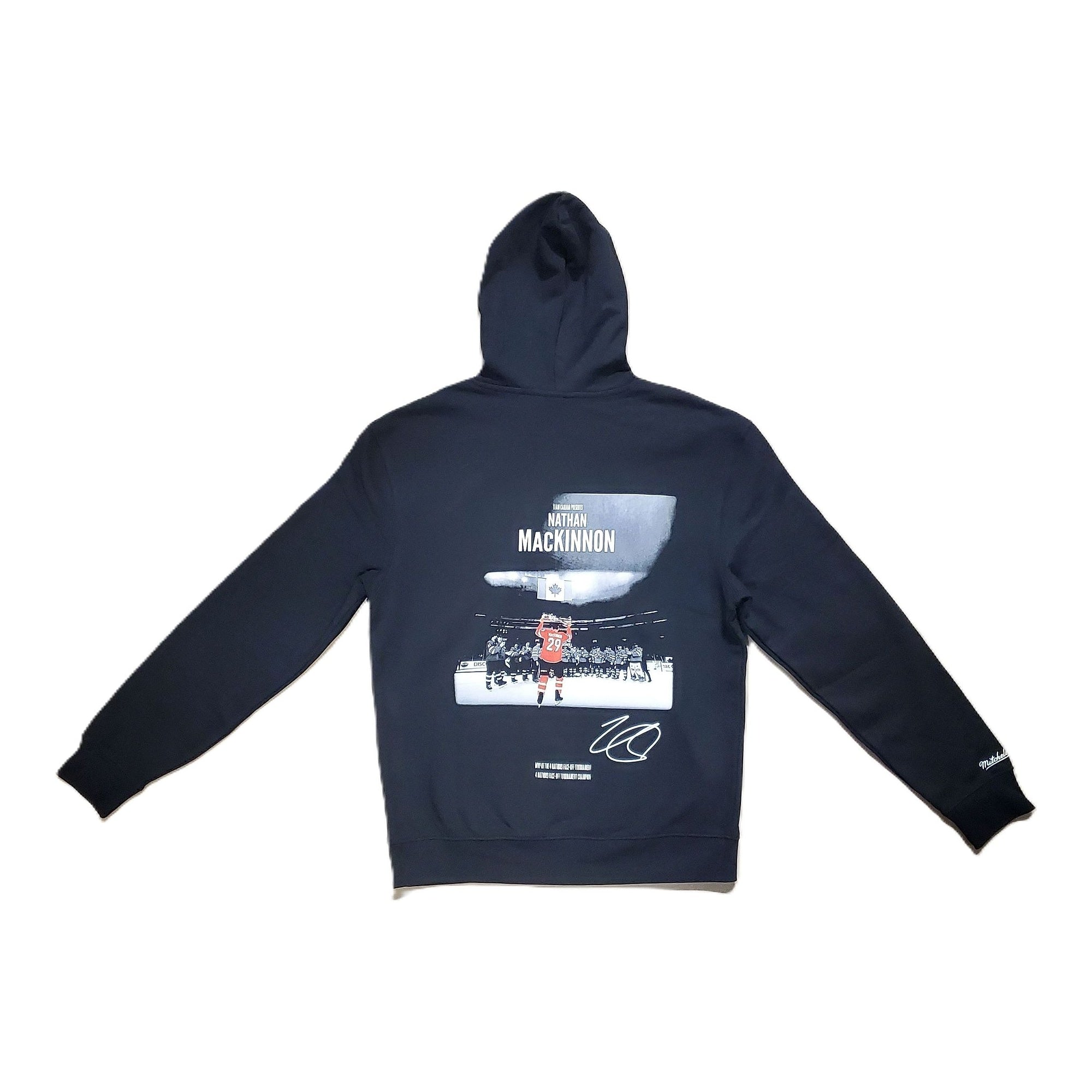 Mitchell and Ness Team Canada Mackinnon Raise The Trophy Hoodie