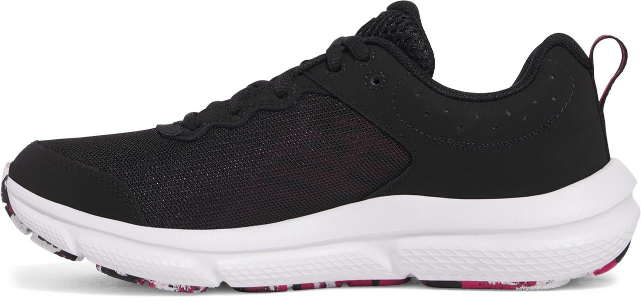 Women's Under Armour Charged Assert 10 Running Shoes "Black Grey"