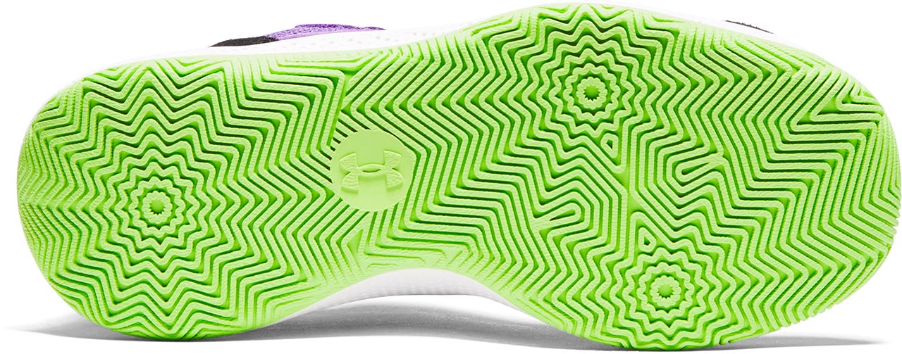 Big Kids' Under Amour Curry 3Z 24 Suede Basketball Shoes "Lavish Purple"