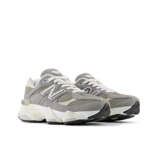 Big Kids' 9060 New Balance "Light Grey White"