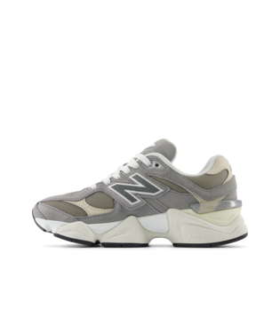Big Kids' 9060 New Balance "Light Grey White"