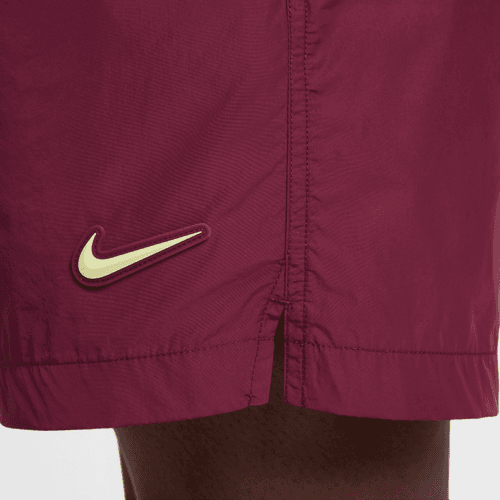 Men's Nike NOCTA Cardinal Nylon Shorts "Dark Beetroot"