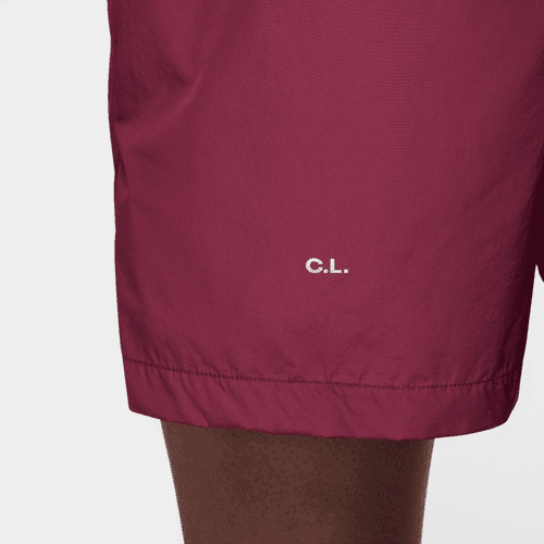 Men's Nike NOCTA Cardinal Nylon Shorts "Dark Beetroot"