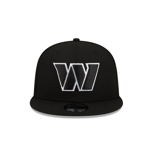 Washington Commanders New Era 9Fifty Basic Black and White Snapback