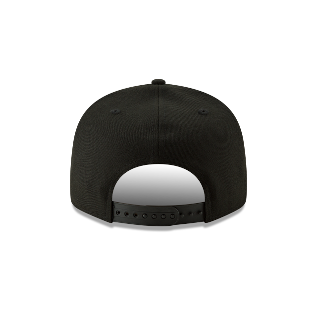 Minnesota Vikings New Era 9Fifty Black & Black Basic Snapback