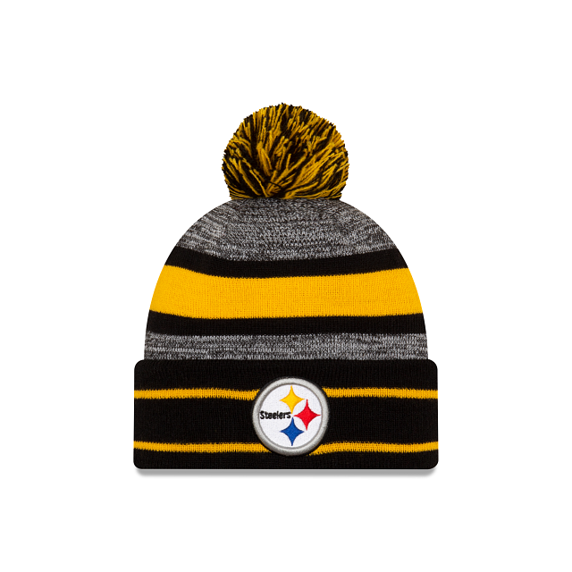 New Era Pittsburg Steelers Cuffed Pom Knit "Unisex"