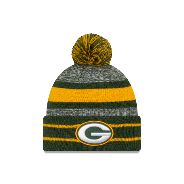 New Era Green Bay Packers Cuffed Pom Knit "Unisex"