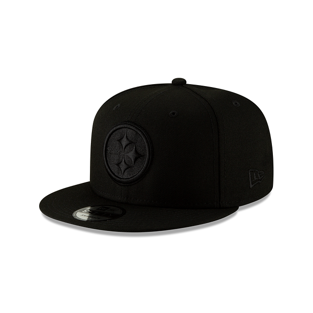 Pittsburg Steelers New Era NFL Black on Black 9FIFTY SnapBack