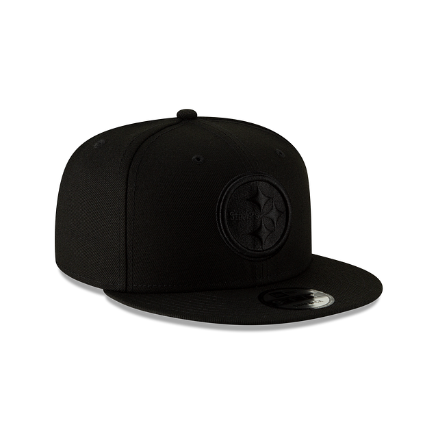 Pittsburg Steelers New Era NFL Black on Black 9FIFTY SnapBack
