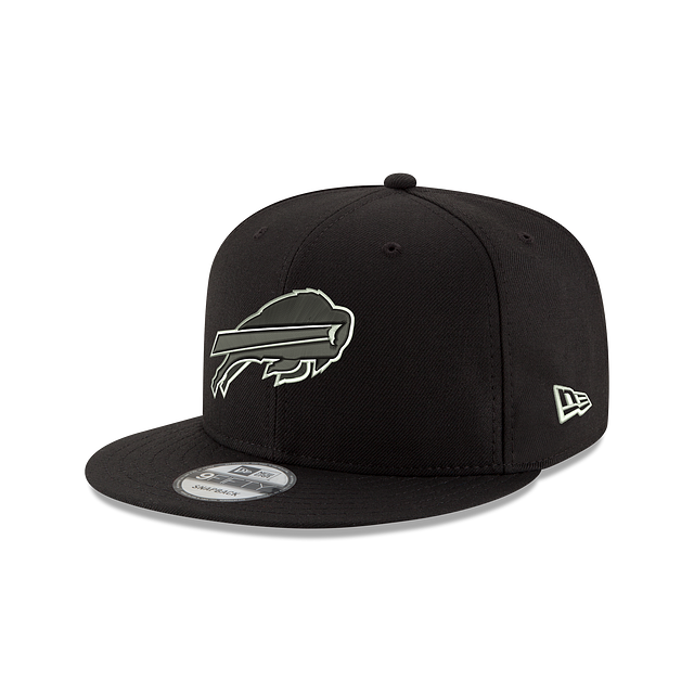 Buffalo Bills New Era Black White 9FIFTY Snapback