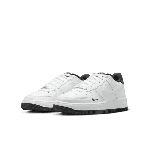 Big Kids' Nike Air Force 1 LV8 1 "White Black"