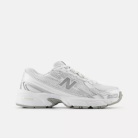 Big Kids' New Balance 740 "White Silver Metallic"
