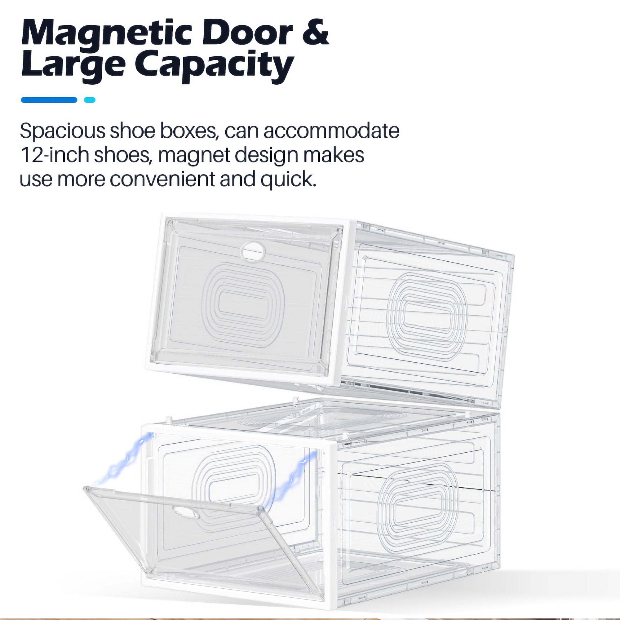 TCI Stackable Acrylic Shoe Case