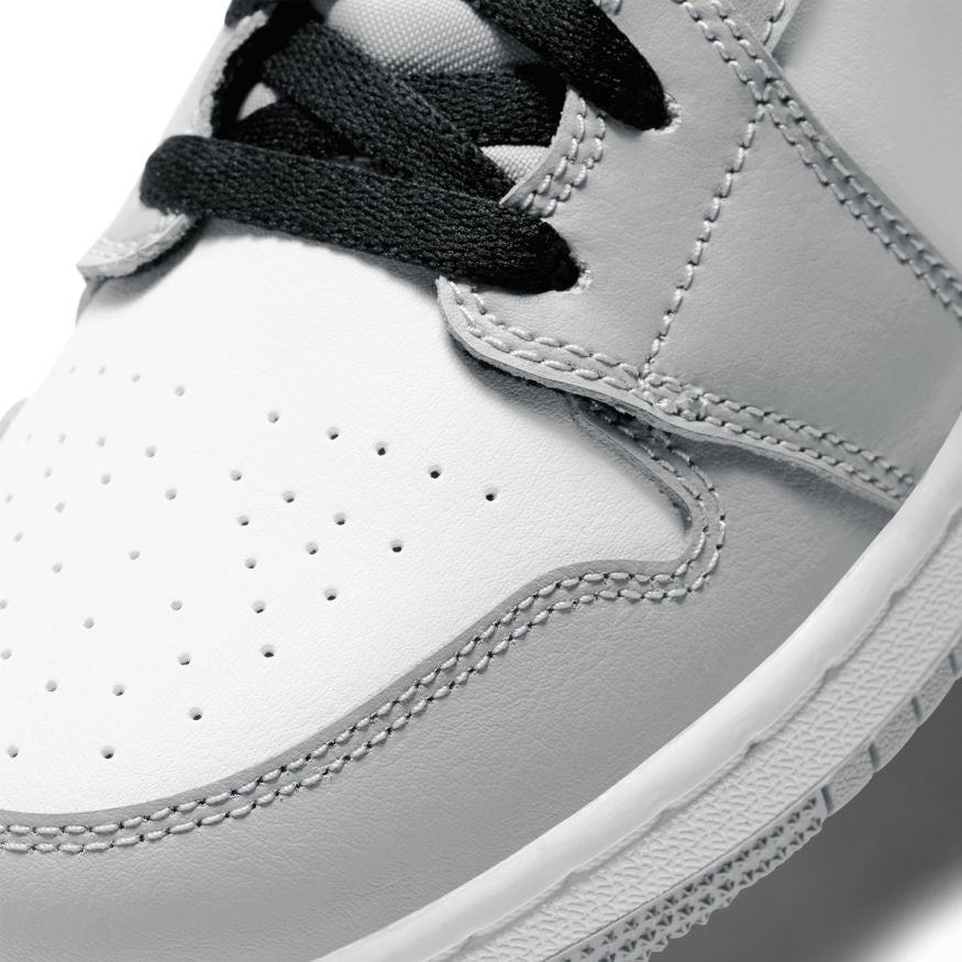 Big Kids' Air Jordan 1 Mid "Light Smoke Grey"